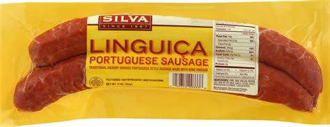 Silva Linguica Sausage Portuguese Main Silva Linguica Sausage Portuguese Main