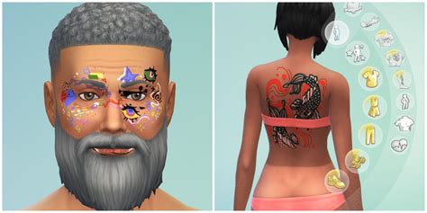 Sims 4 Triangle Tattoo
