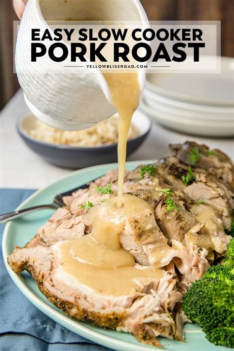 Slow Cooker Pork Center Cut Roast At Victoria Otero Blog