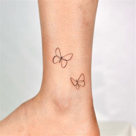 Small Butterfly Tattoo