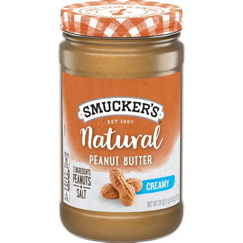 Smucker S Natural Creamy Peanut Butter Lunds Byerlys