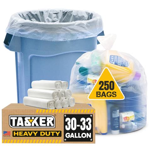 Snapklik Com 30 33 Gallon Clear Trash Bags Heavy Duty Snapklik Com 30 33 Gallon Clear Trash Bags Heavy Duty