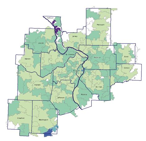 South St Louis Zip Codes By Map At Angela Rich Blog