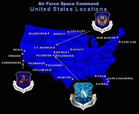 Space Force Duty Stations