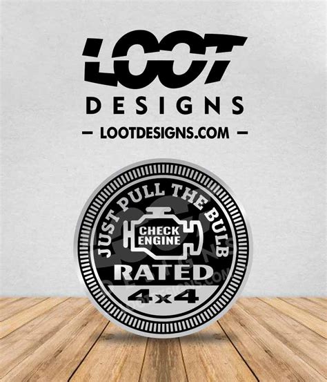 Special Forces Rated Badge For Offroad Vehicle Loot Designs