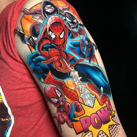 Spiderman Spider Tattoos