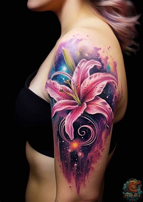 Stargazer Lily Tattoo A Tattoo Of Elegance And Sophistication 42