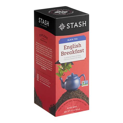Stash English Breakfast Tea Bags 30 Box