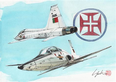 T 38 Training Jet Painting By Yoshiharu Miyakawa Fine Art America