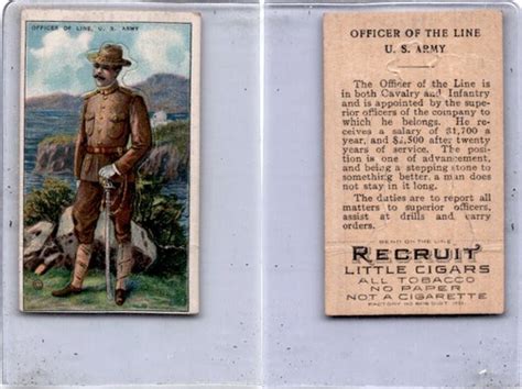 T81 Recruit Military 1908 Usa Army Colonel A40 T81 Recruit Military 1908 Usa Army Colonel A40