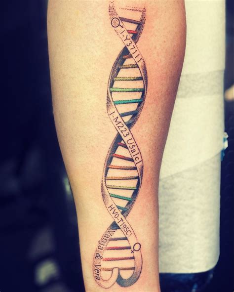 Tattoo Of Dna