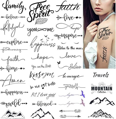 Tattoo With Words And Design
