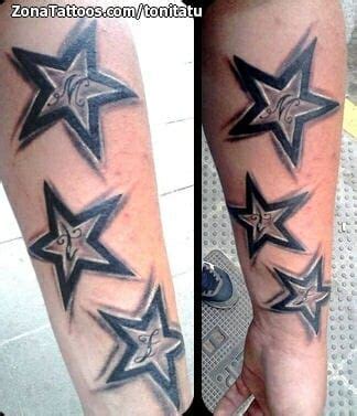 Tatuaje De Antebrazo Estrellas Zonatattoos Com Artofit