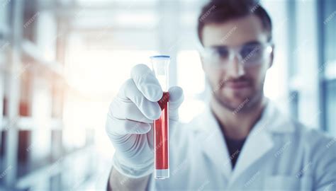 Inside The Lab: Technician Holding Polyureea Sample And Durability