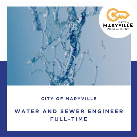 The City Of Maryville Is Hiring A Water And Sewer Engineer