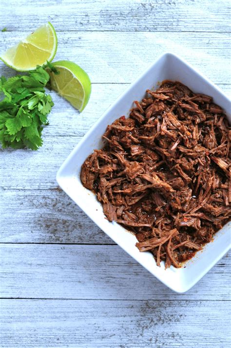 The Easiest Shredded Barbacoa Beef Instant Pot