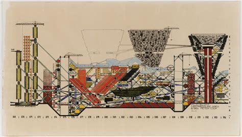 The Plug In City By The Group Archigram 1964 Imaginaryarchitecture
