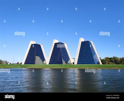 The Pyramids Designed By Kevin Roche Stock Photo Alamy The Pyramids Designed By Kevin Roche Stock Photo Alamy