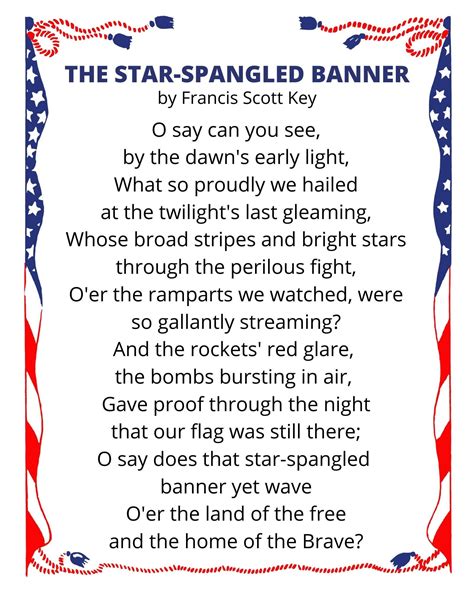 The Star Spangled Banner Patriotic The Star Spangled Banner Patriotic