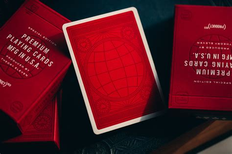 Theory11 Product Red Playing Cards Cardist Store Playing Cards