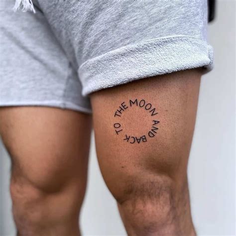 Thigh Leg Tattoos For Men Printable Calendars At A Glance