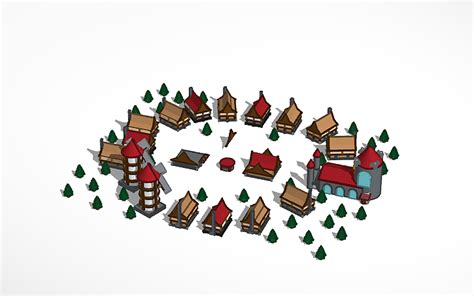 How To Build A Tinkercad Medieval Town That Sparks Imagination