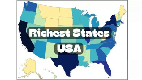 Top 10 Richest States In The Usa