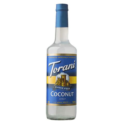 Torani Sugar Free Coconut Syrup 750Ml Delicious Flavouring For Torani Sugar Free Coconut Syrup 750Ml Delicious Flavouring For