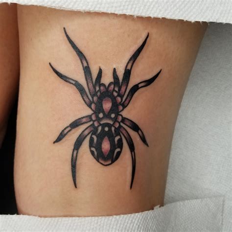 Trad Spider Tattoo