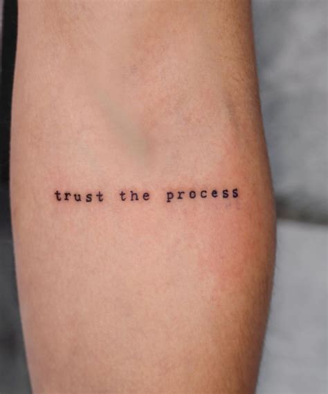 Trust The Process Tattoo Ideas Printable Calendars At A Glance