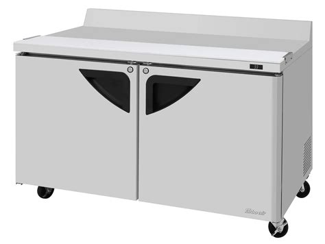 Turbo Air Twr 60Sd N Super Deluxe Series Solid 2 Door Worktop Refriger