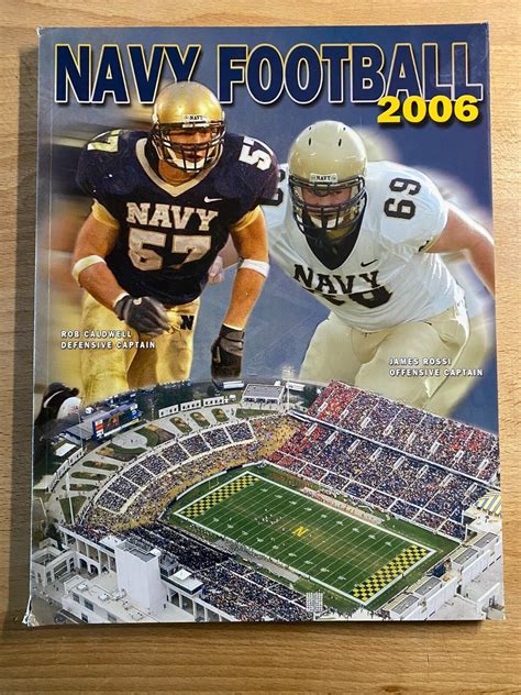 U S Naval Academy Navy Football Media Press Guide 2006 Ebay U S Naval Academy Navy Football Media Press Guide 2006 Ebay