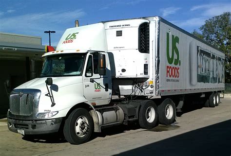 Us Foods Co International 8600 Delivery Truck Centexphoto Flickr