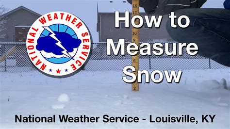 Volunteer To Measure Snow For The National Weather Service Volunteer To Measure Snow For The National Weather Service