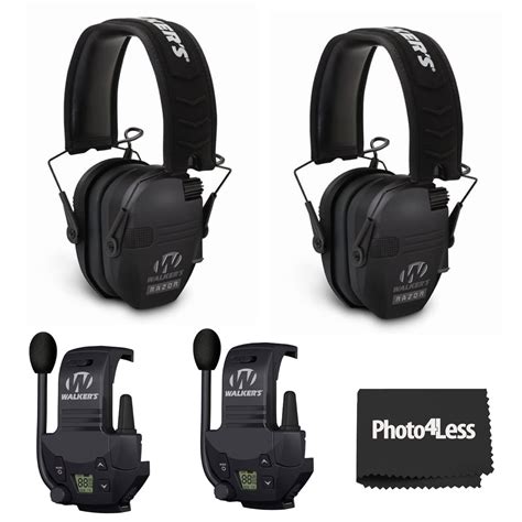 Walker Amp 39 S Razor Slim Low Profile Compact Folding 27Db Nrr Gun Range