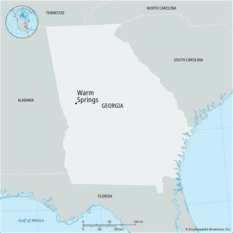 Warm Springs Georgia Map History Population Britannica