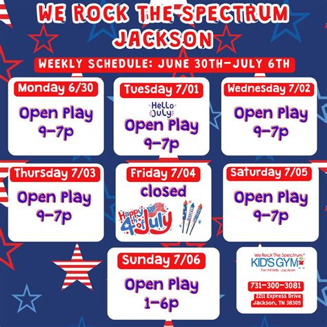 We Rock The Spectrum Jackson Updated December 2025 2211 Express