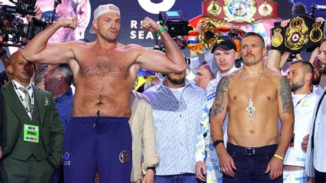 What Time Is The Tyson Fury Vs Oleksandr Usyk Fight Tonight Ringwalks
