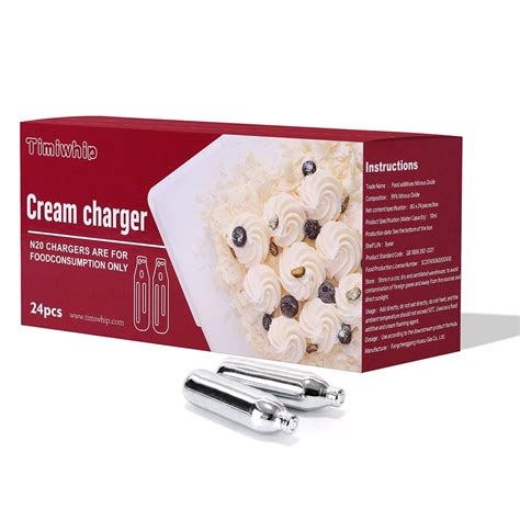 Whipped Cream Chargers Nitrous Oxide N2o 8G Timiwhip