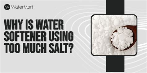 Why Is My Water Softener Using Too Much Salt Troubleshooting Guide
