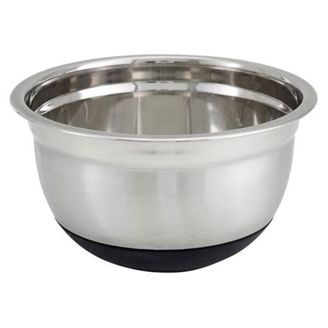 Winco 3 Qt Stainless Steel Mixing Bowl Mxru 300 The Home Depot Winco 3 Qt Stainless Steel Mixing Bowl Mxru 300 The Home Depot