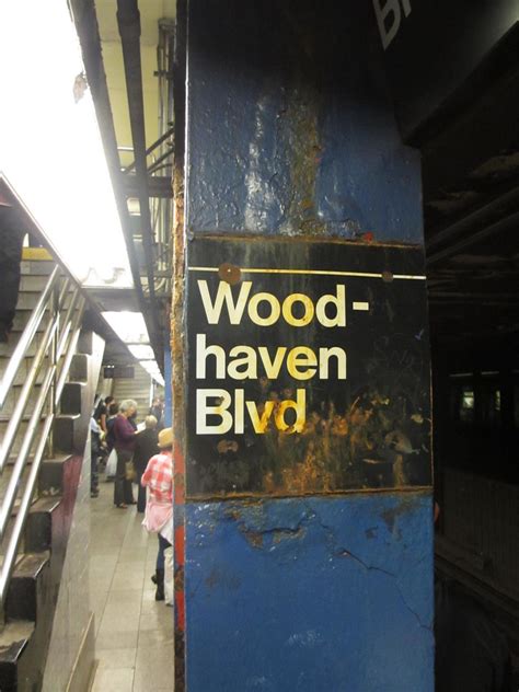 Woodhaven Blvd Station New York Subway A Photo On Flickriver