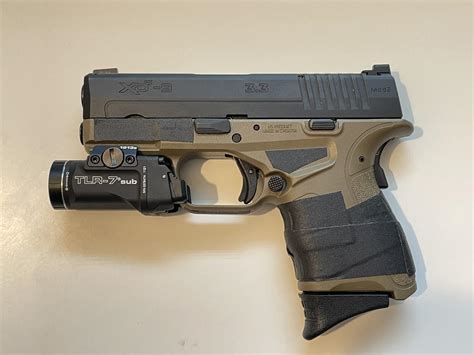 Xds Mod 2 With Streamlight Tlr 7 Sub R Springfieldarmory Xds Mod 2 With Streamlight Tlr 7 Sub R Springfieldarmory