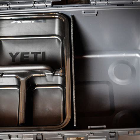 Yeti Loadout Go Box 30 Charcoal Black And Blue Bbq