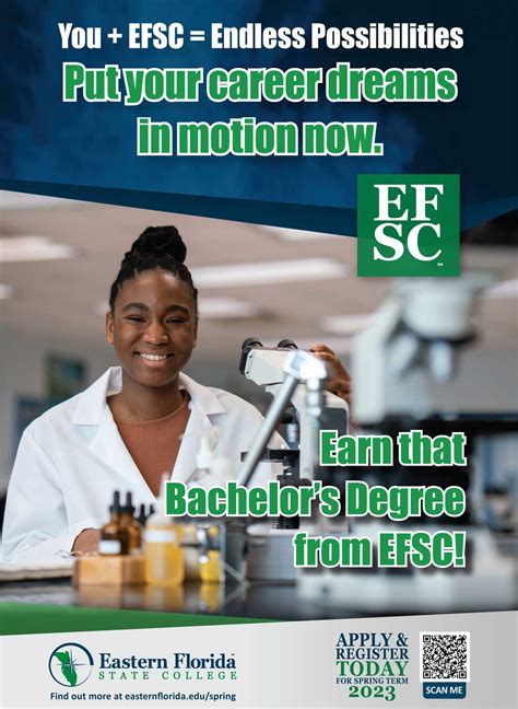 You Efsc Endless Possibilities Register Now For Spring 2023 Classes At