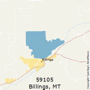 Zip Code 59105 Billings Mt Montana United States Zip Code 5 Plus 4